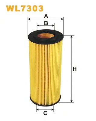 WIX FILTERS wl7303 -  Масляный фильтр
